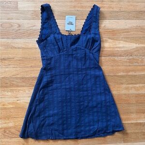 Princess Polly Dasha Mini Dress Navy